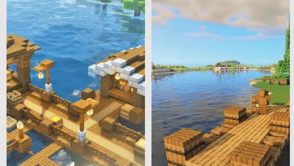 Minecraft Dock