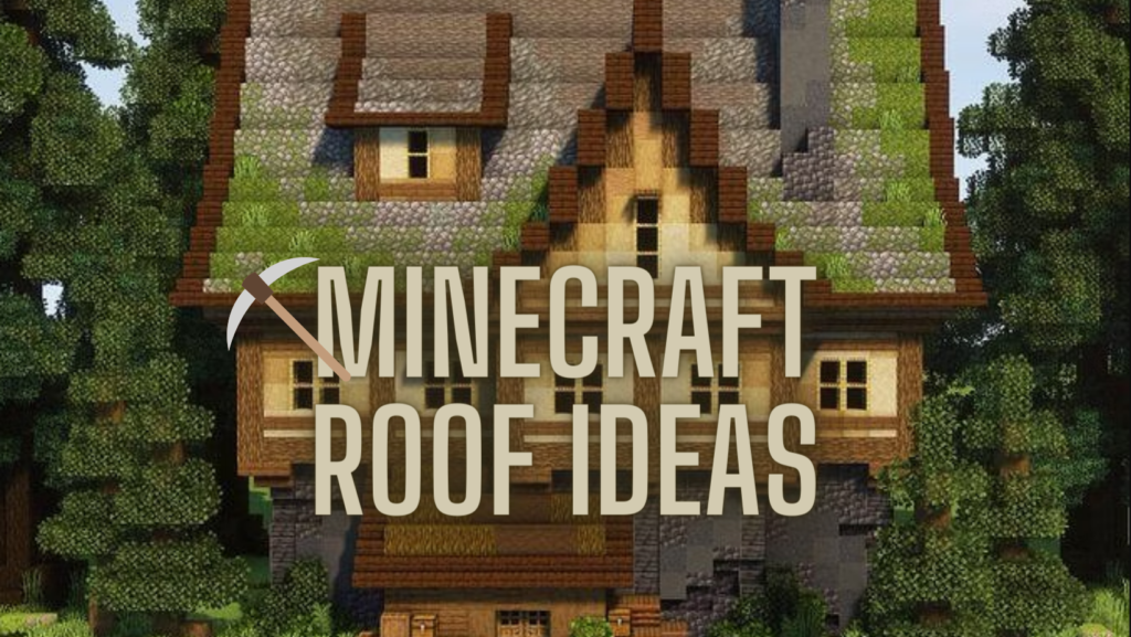 minecraft roof designs