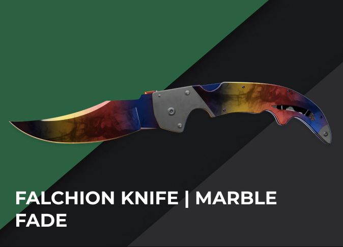 Falchion Knife | Marble Fade