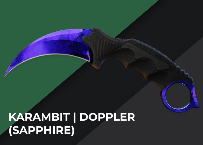 Karambit | Doppler (Sapphire)