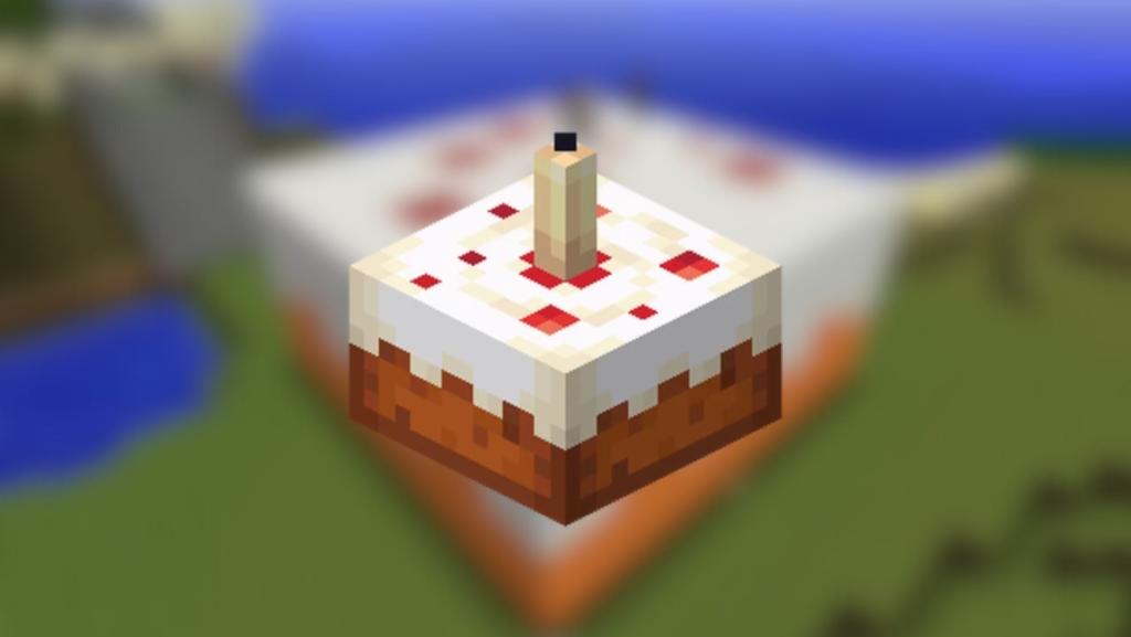 Cake In Minecraft