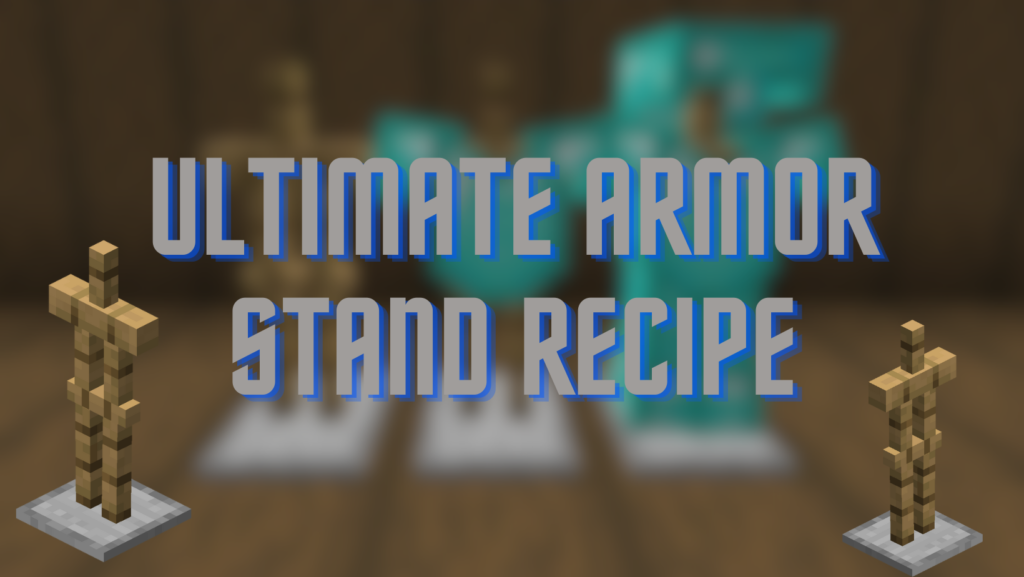 armor stand recipe